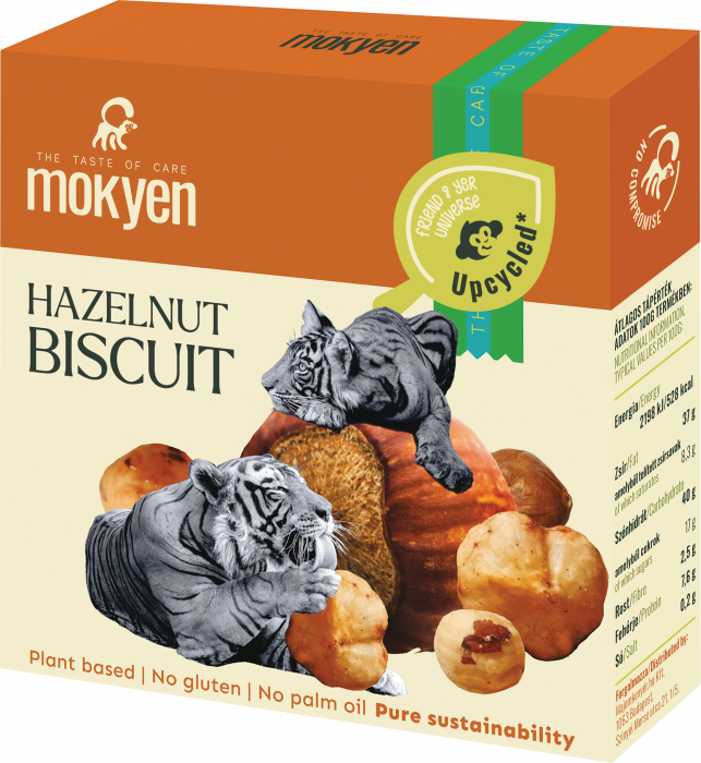Mokyen Upcycled Biscuit cu alune de pădure – 50g [1]