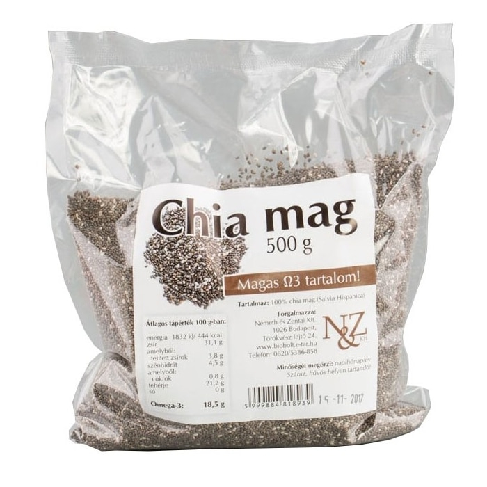 N&Z semințe de chia 500g [1]