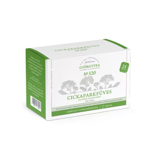 Produse - Amestec de ceai cu coada-șoricelului, 25 plicuri x 1,3g (Györgytea)