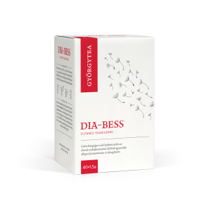 Produse - Amestec de ceai Diabess , 40 plicuri 1,5 g (Györgytea)