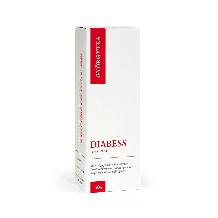 Ceaiuri medicinale - Amestec de ceai Diabess , 50 g (Györgytea)