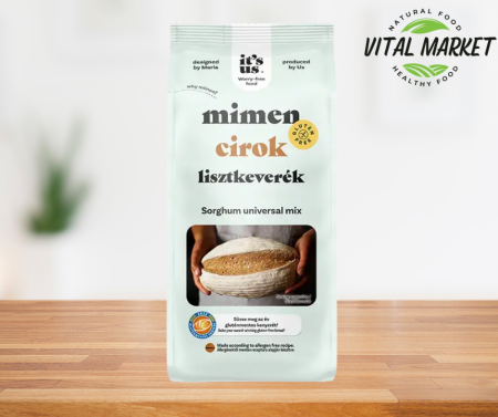 Vegan - Amestec de Faina pentru Panificatie fara Gluten, cu Sorg 500g Its'us Mimen