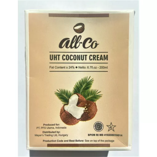 Produse - Crema de cocos  All-Co 200ml