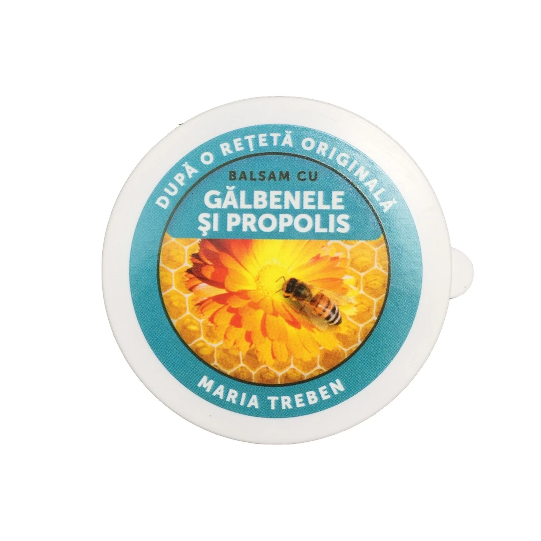 Creme si unguente - Balsam cu Galbenele si Propolis 30 ml Transvital