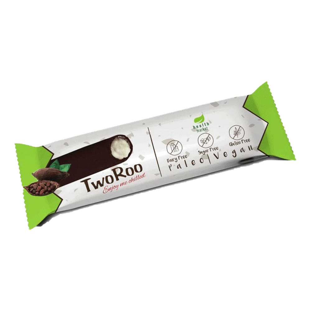 Dulciuri - Baton Vegan, Fără Gluten cu Gust de Vanilie și Lămâie – Tworoo 30g