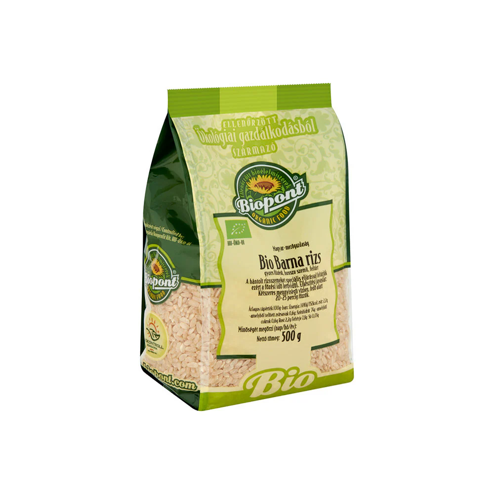 Produse - BIOPONT BIO Orez brun bio cu fierbere rapida 500g