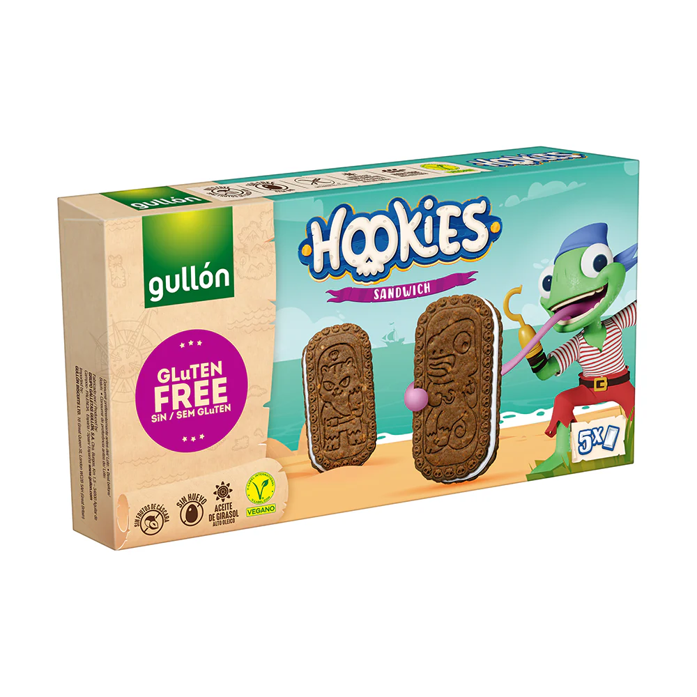 Produse - Biscuiti Sandwich Fara Gluten Hookies 230gr Gullon