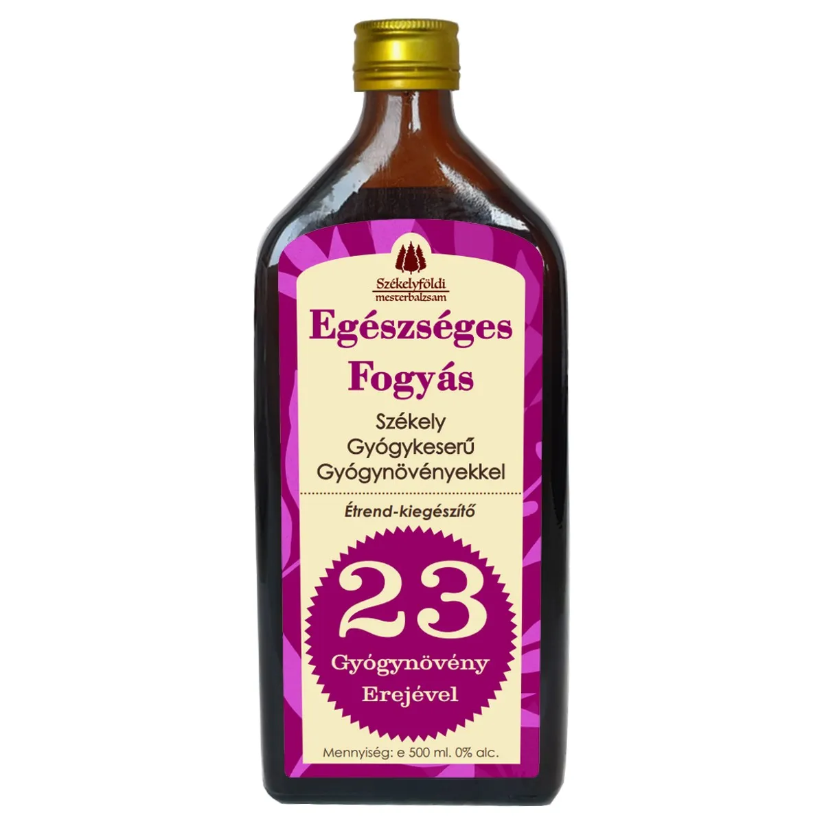 Produse - Bitter Secuiesc – Siluetă Sănătoasă (500 ml)