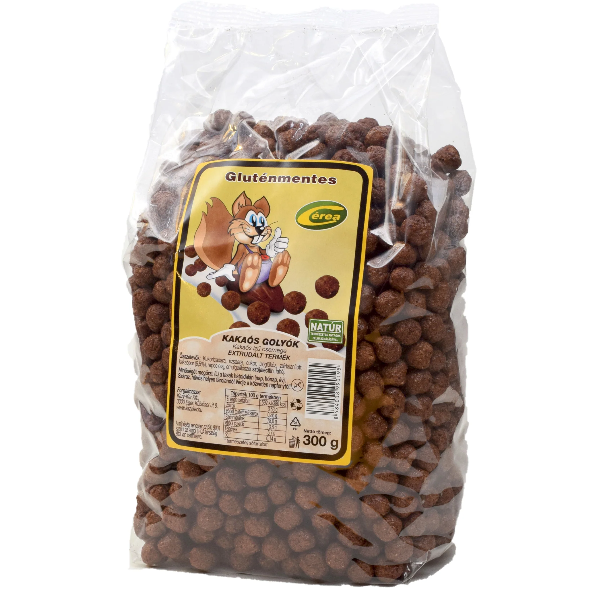 Cereale/musli fără gluten - Cereale Cu Cacao Fara Gluten Bilute 300gr Cerea