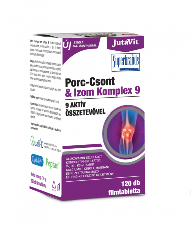 Produse - Complex 9 cartilaj, os și mușchi Jutavit, 120 buc