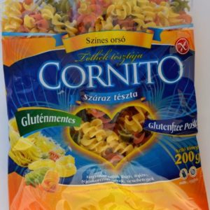 Alimente fără gluten - Cornito paste fără gluten fusilli colorat  (200g)
