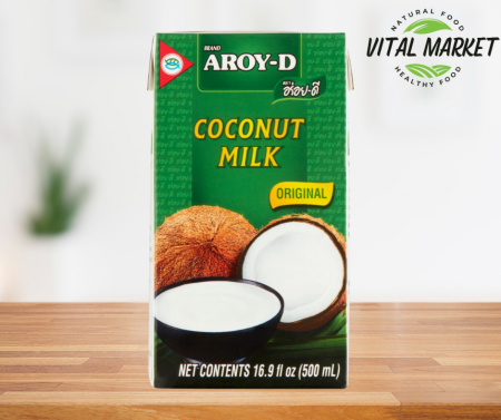 Alimente fără lactoză - Aroy-D Lapte de Cocos 17% 500mL