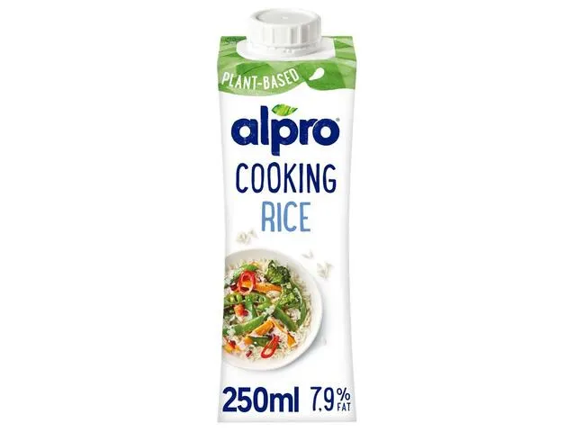 Alimente fără lactoză - Crema de gatit din orez Alpro 250ml