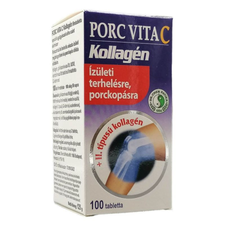 Produse naturiste, terapeutice - Dr. Chen Porc Vita C 100 tablete – Supliment cu Colagen și Vitamina C