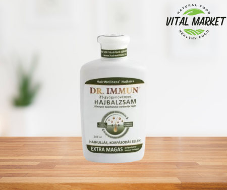 Îngrijire păr - Dr. Immun Balsam de Păr 250ml – Împotriva Căderii Părului și Mătreții, cu 25 Plante Medicinale