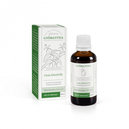 Gyorgytea - Extract alcoolic de frunze de urzică 50ml supliment alimentar