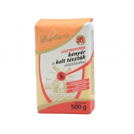 Produse - Făină fără gluten pentru pâine și aluaturi dospite, 1kg, Barbara
