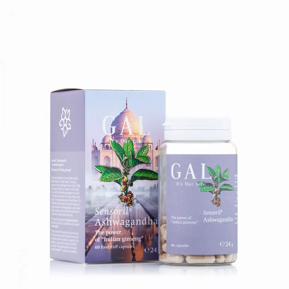 Produse - GAL Ashwagandha 60 capsule – Supliment pentru Reducerea Stresului și Creșterea Energiei
