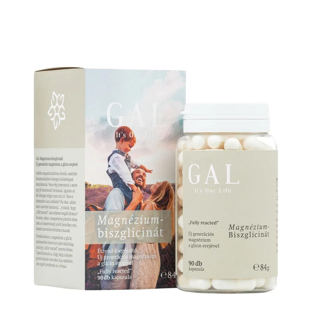 Produse - GAL Bisglicinat de magneziu (90 capsule)