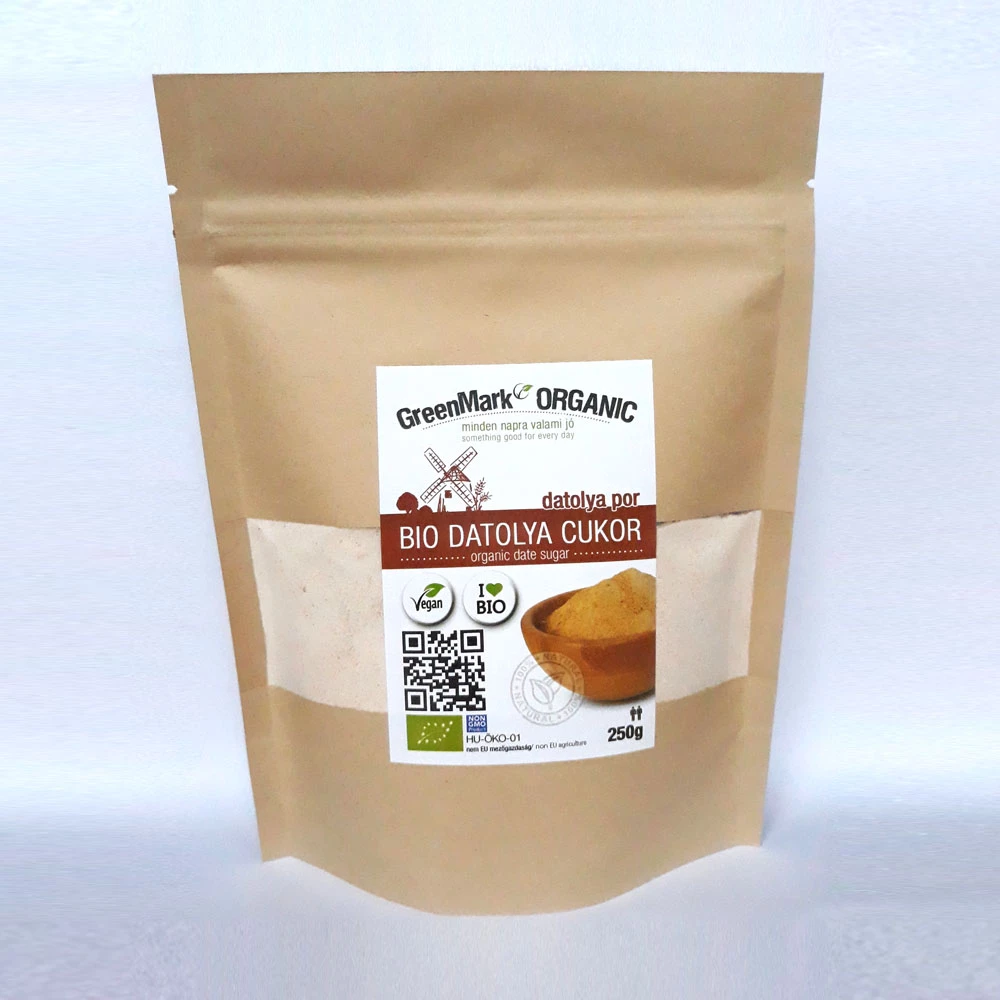 Indulcitori - GreenMark Organic Zahăr pudră de curmale organice (250g)