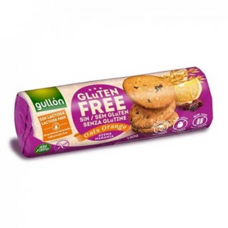 Produse - GULLON BISCUIUTI OVAZ PORTOCALE FARA GLUTEN 180G