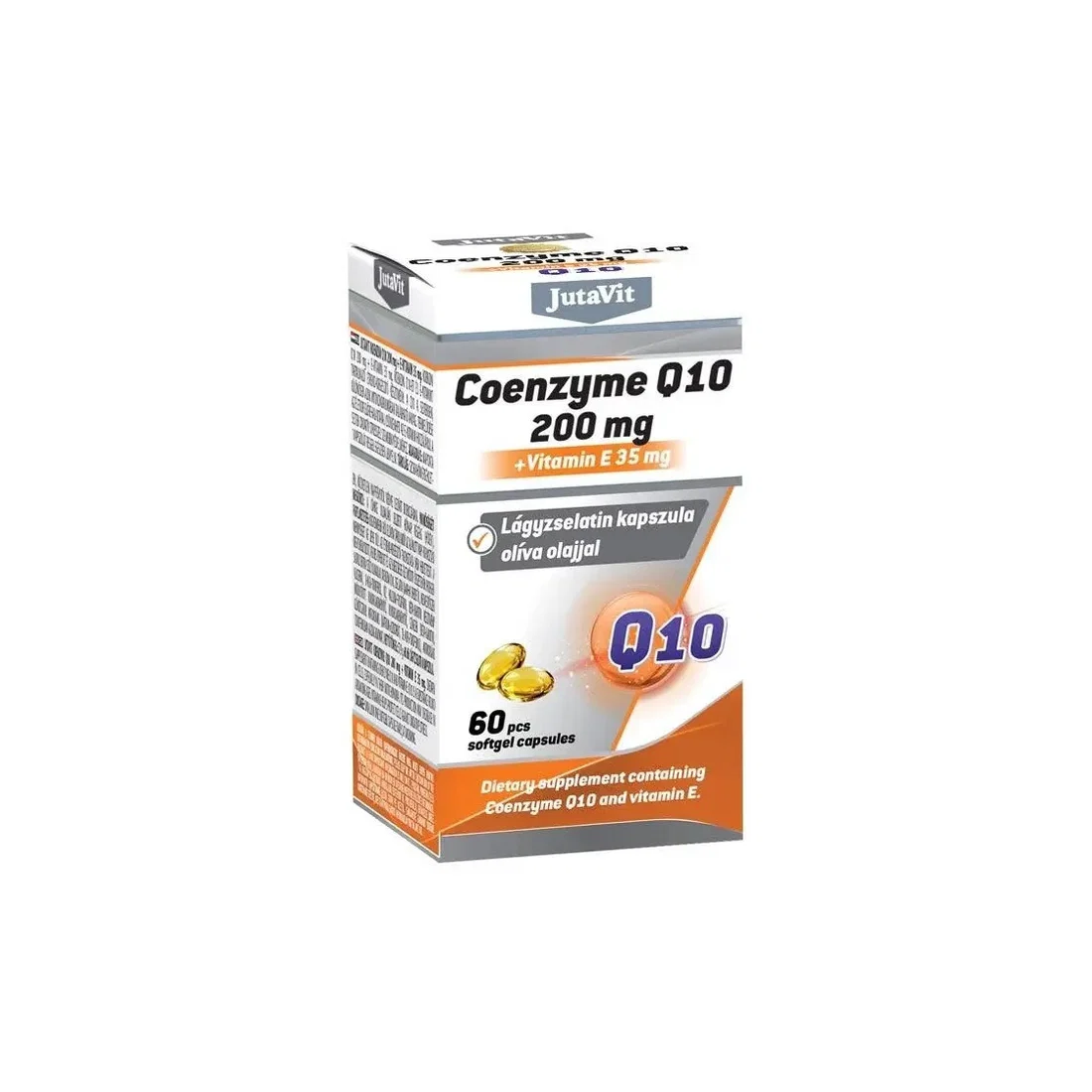 Produse - Jutavit Coenzima Q10 200 mg + Vitamina E