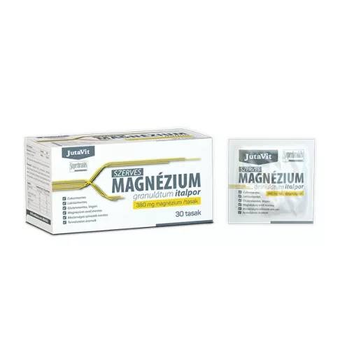 Vitamine , minerale - Jutavit praf granulat de magneziu organic 30plic