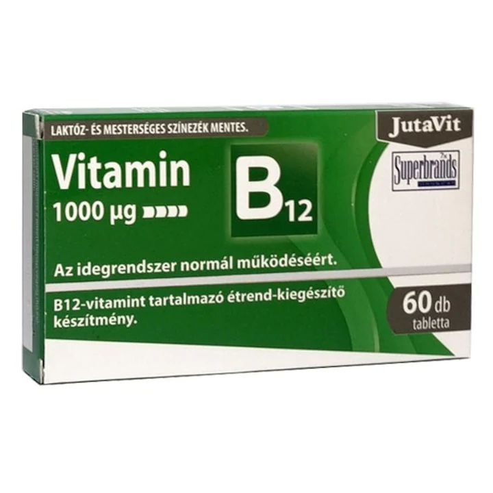 Produse - JUTAVIT VITAMINA B12  60 TABLETE