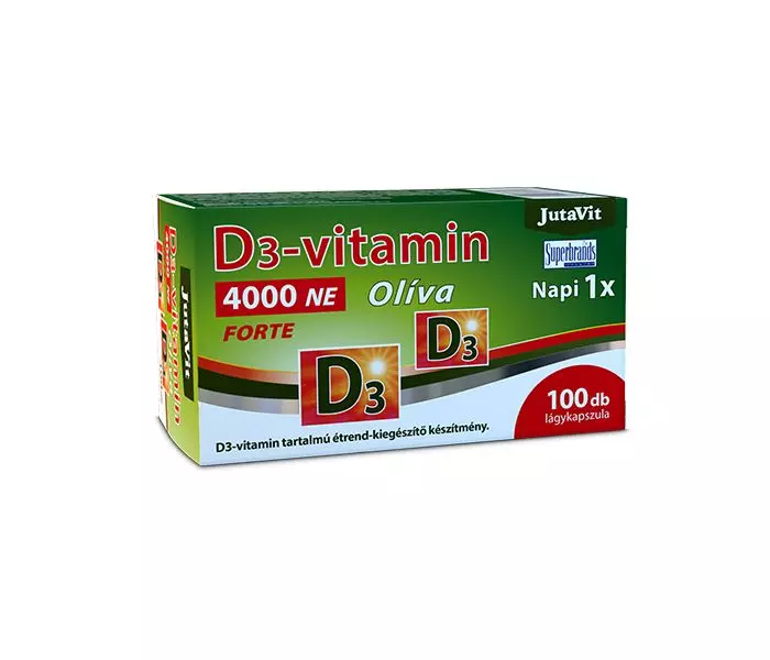 Vitamine , minerale - Jutavit vitamina D3 4000 cu ulei de masline 100cps