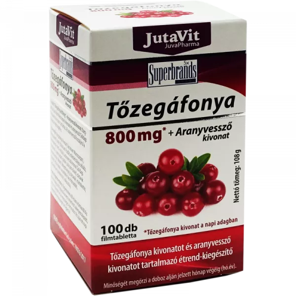 Produse - JutaVitJutaVit Extract De Merișor 100TAB