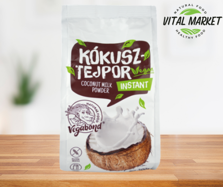 Alimente fără lactoză - Lapte praf de cocos instant, Vegabond 300g