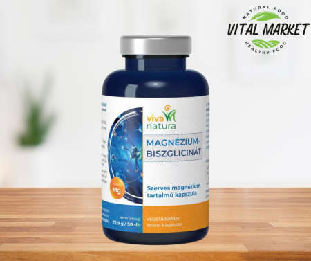 Produse - MAGNEZIU - BISGLICINAT Viva Natura 90cps