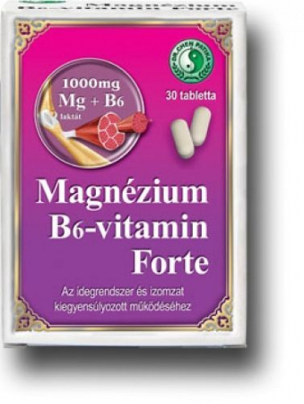 Produse - Magneziu + Vitamina B6 comprimate Forte,  Dr Chen