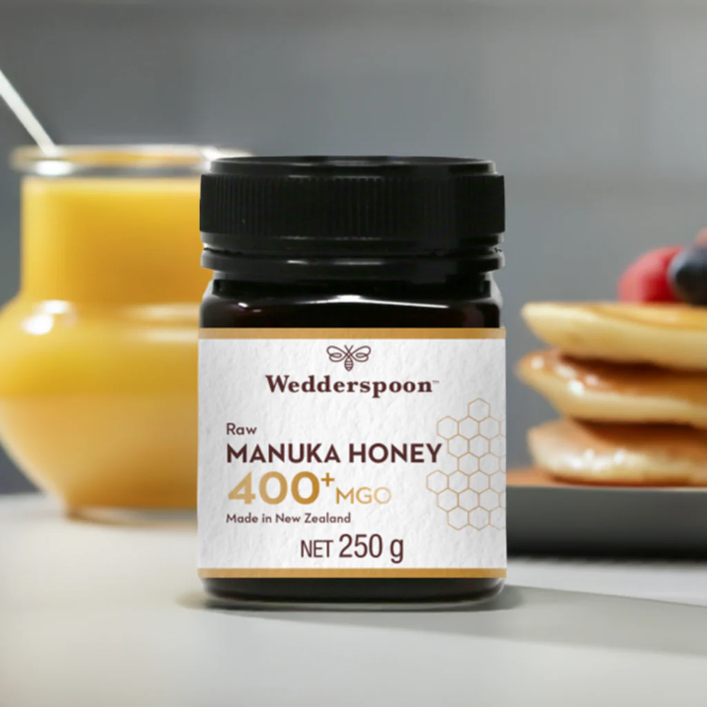 Produse naturiste, terapeutice - Miere de Manuka MGO 400+ RAW 250g WEDDERSPOON