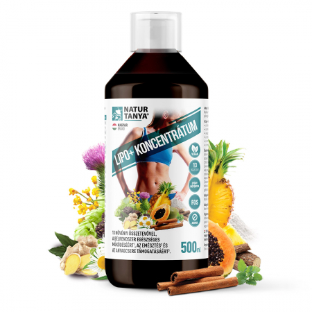 Produse - Natur Tanya Lipo+ 500ml– Detoxifiant și Supliment pentru Digestie