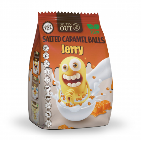 Produse - Cereale pentru micul dejun cu aromă de caramel sărat fără gluten 375g