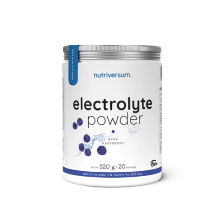 Suplimente & Superalimente - Nutriversum Electrolite powder -zmeura albastra 320g