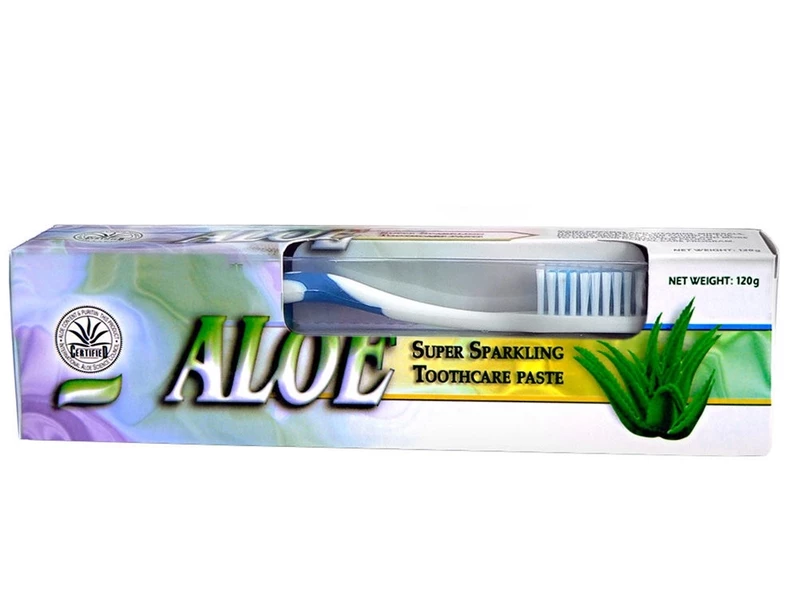Produse - PASTA DE DINTI CU EXTRACT DE ALOE VERA 120g DR CHEN