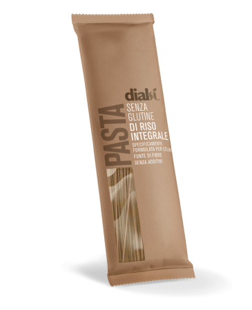 Produse - Paste spaghete fara gluten din orez integral, Dialsi 400g