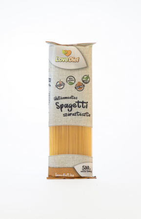 Produse - Paste spaghete fara gluten, fara oua LoveDiet 500 g