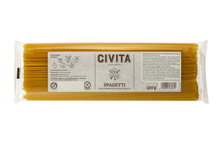Produse - Paste spaghete fara gluten, fara oua Civita 500 g