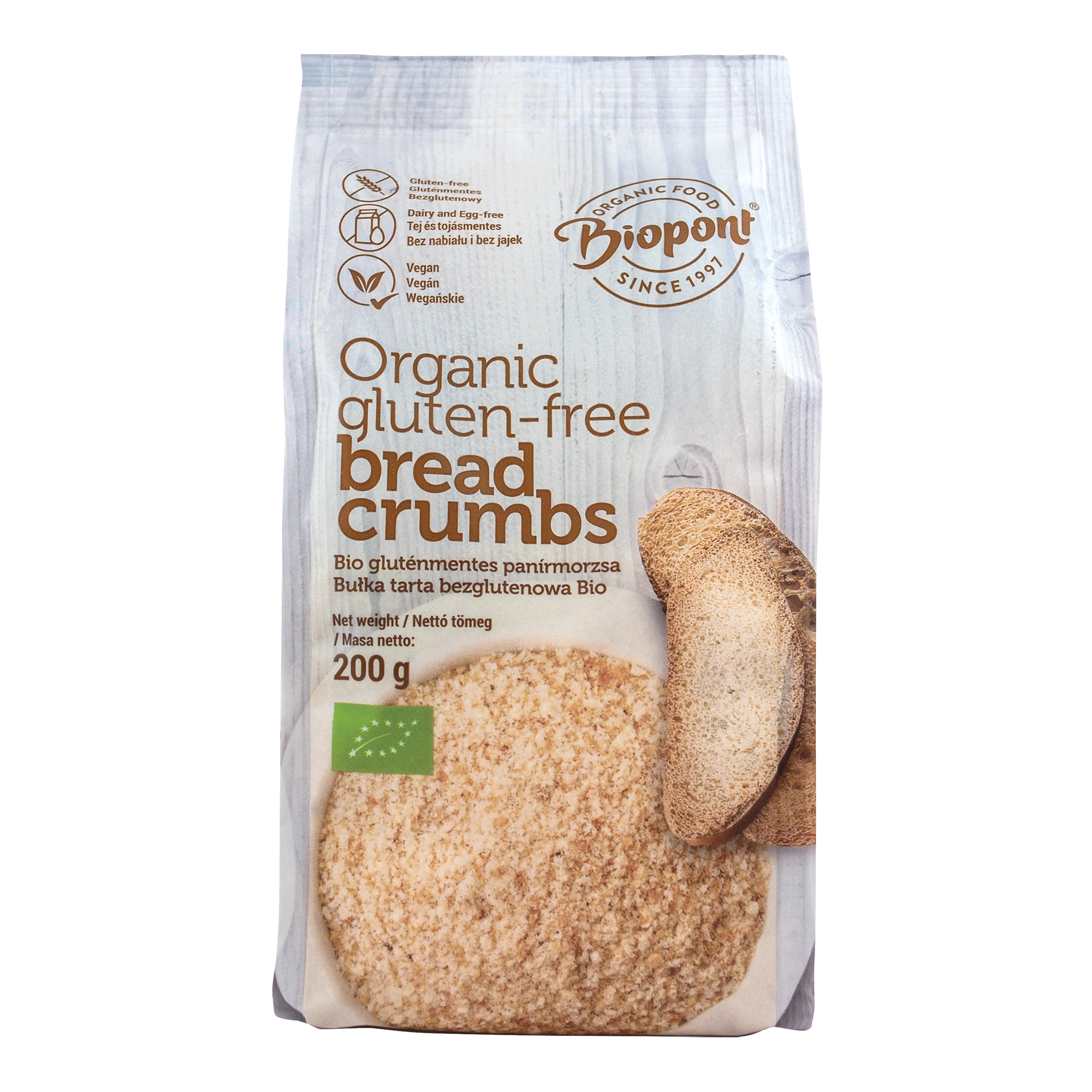Pesmet fără gluten - Pesmet Fara Gluten Bio 200gr Biopont