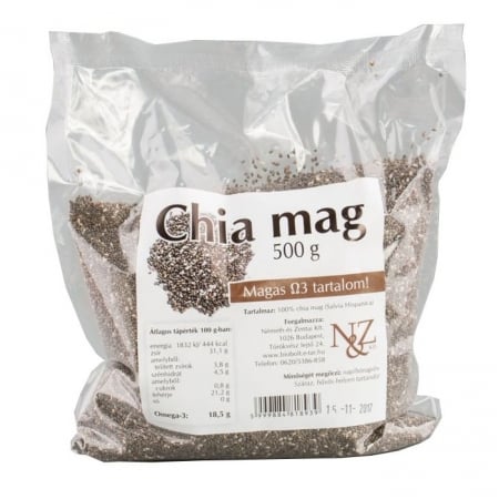 Produse - N&Z semințe de chia 500g
