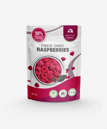 Produse - Premium Natura Zmeură liofilizată 40g