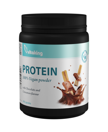 Produse - Proteina vegetala cu gust de scortisoara si ciocolata - 400g