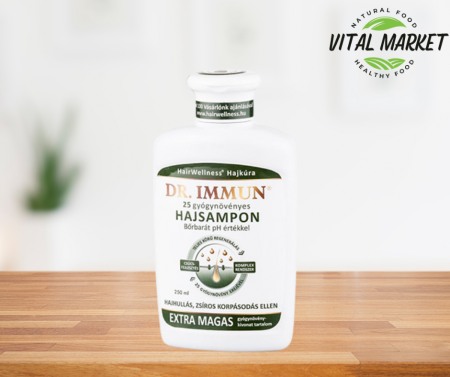 Produse - Șampon pentru păr DR. IMMUN, cu plante, 250 ml
