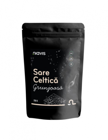 Condimente fara gluten - Sare Celtica Grunjoasa, 250g, Niavis