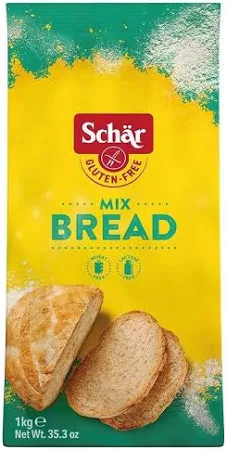 Făină fără gluten - Schär Mix B – Amestec de Făină Fără Gluten pentru Aluat și Pâine, 1000g