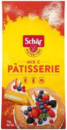 Produse - Schär Mix C - Mix Pâtisserie – Amestec de Făină Fără Gluten pentru Copt, 1000g