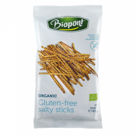 Produse - Sticks Fara Gluten, Bio Cu Sare 45gr Biopont